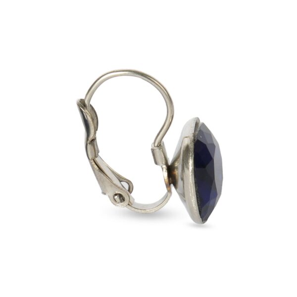 AFRA JEW AZURE SILVER STAINLESS STEEL SET -NECKLACE+EARRINGS - Image 4
