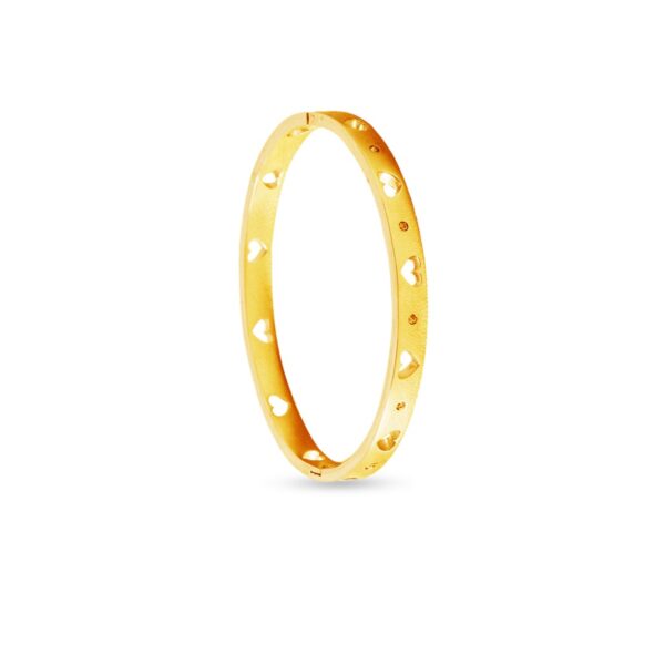 AFRA JEW EUDORA GOLD STAINLESS STEEL BRACELET - Image 3