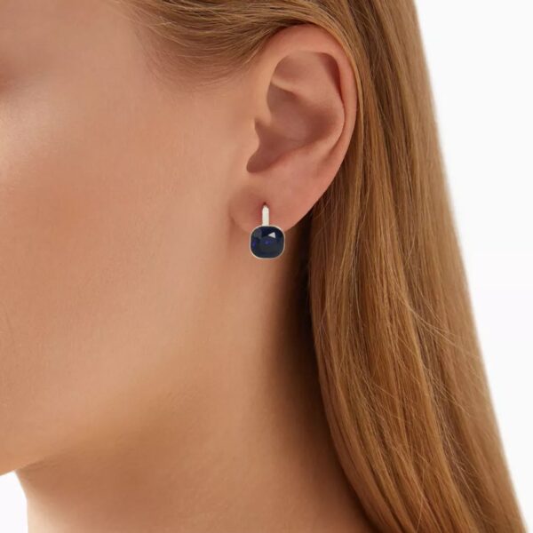 AFRA JEW AZURE SILVER STAINLESS STEEL SET -NECKLACE+EARRINGS - Image 2