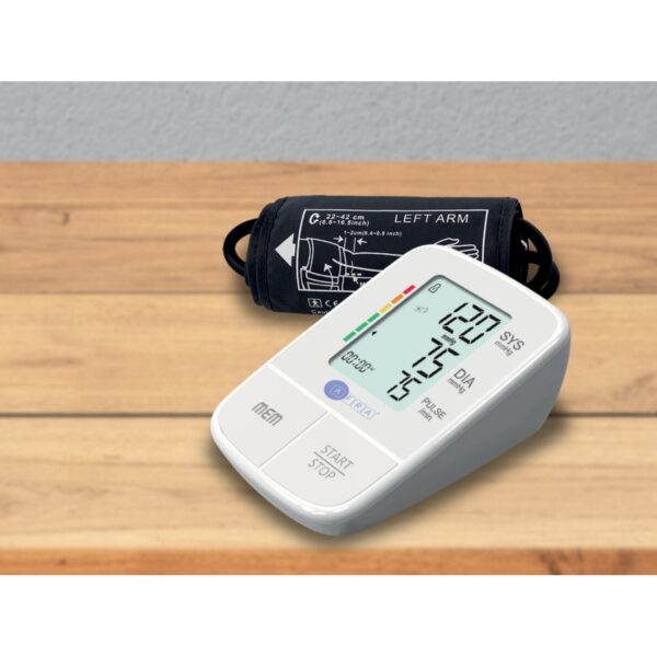 AFRA Digital Blood Pressure Monitor, White, Arm Type, Automatic, Oscillometric, Portable, User-Friendly Design, 2 Year Warranty. - Image 3