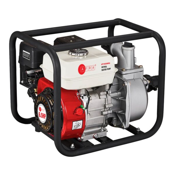 AFRA Petrol Water Pump AFT-0030WPRD | 3 Inch Outlet, 6.5HP, Recoil Start, Low Noise Operation - Image 6